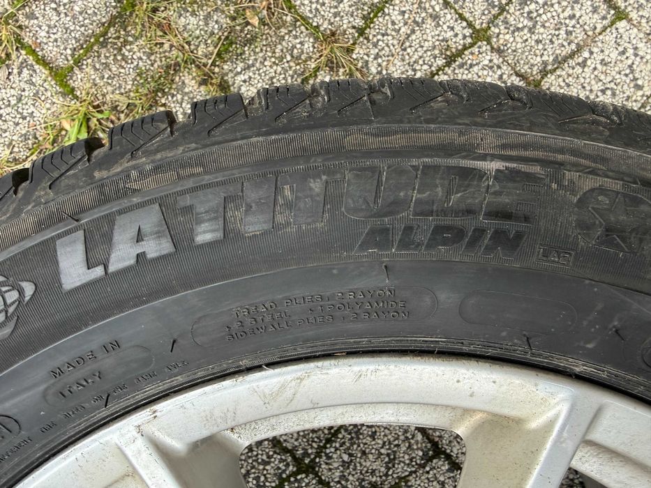 Koła zimowe BMW X5 G05 Michelin Latitude Alpin + 1 felga V-Spoke