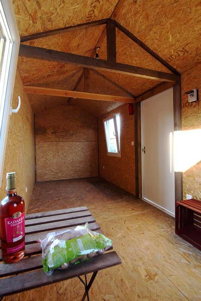 Domek mobilny  ocieplony, z instalacją, 11,5 m²