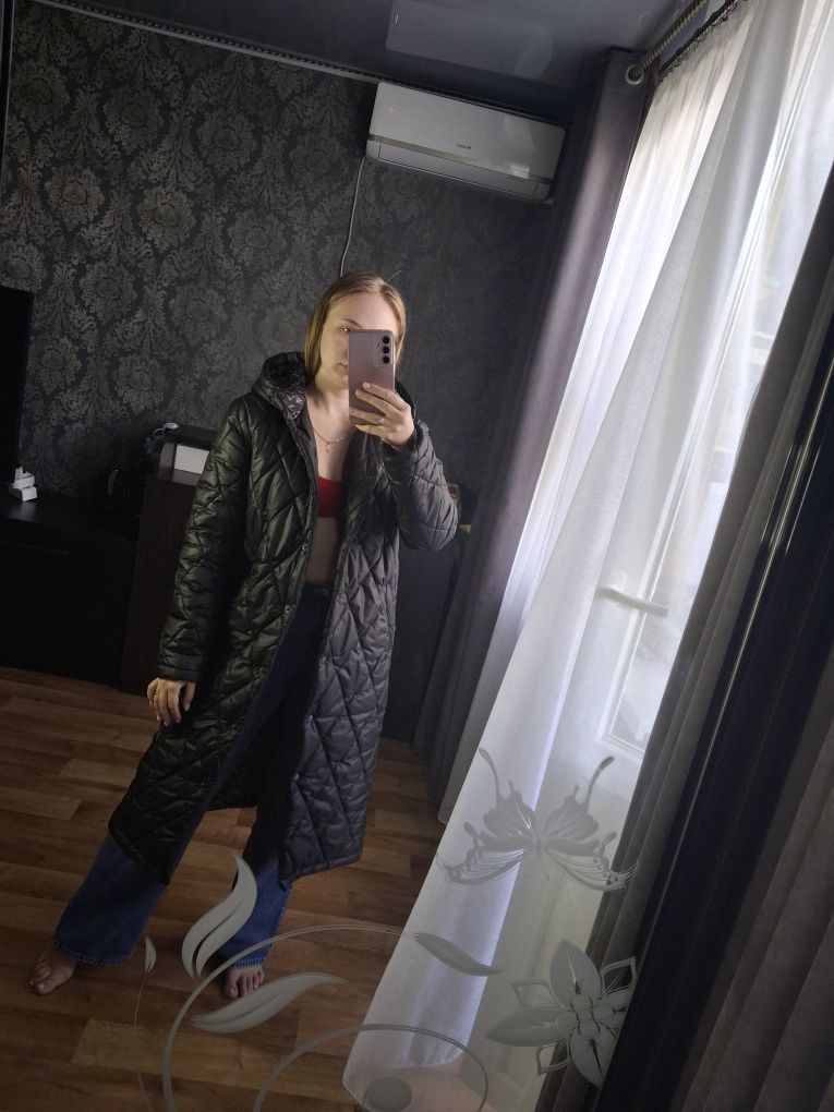 Куртка пальто з поясом