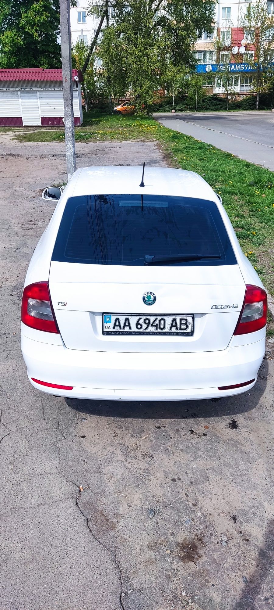 Skoda Octavia 1.8 tsi  2012р на газу