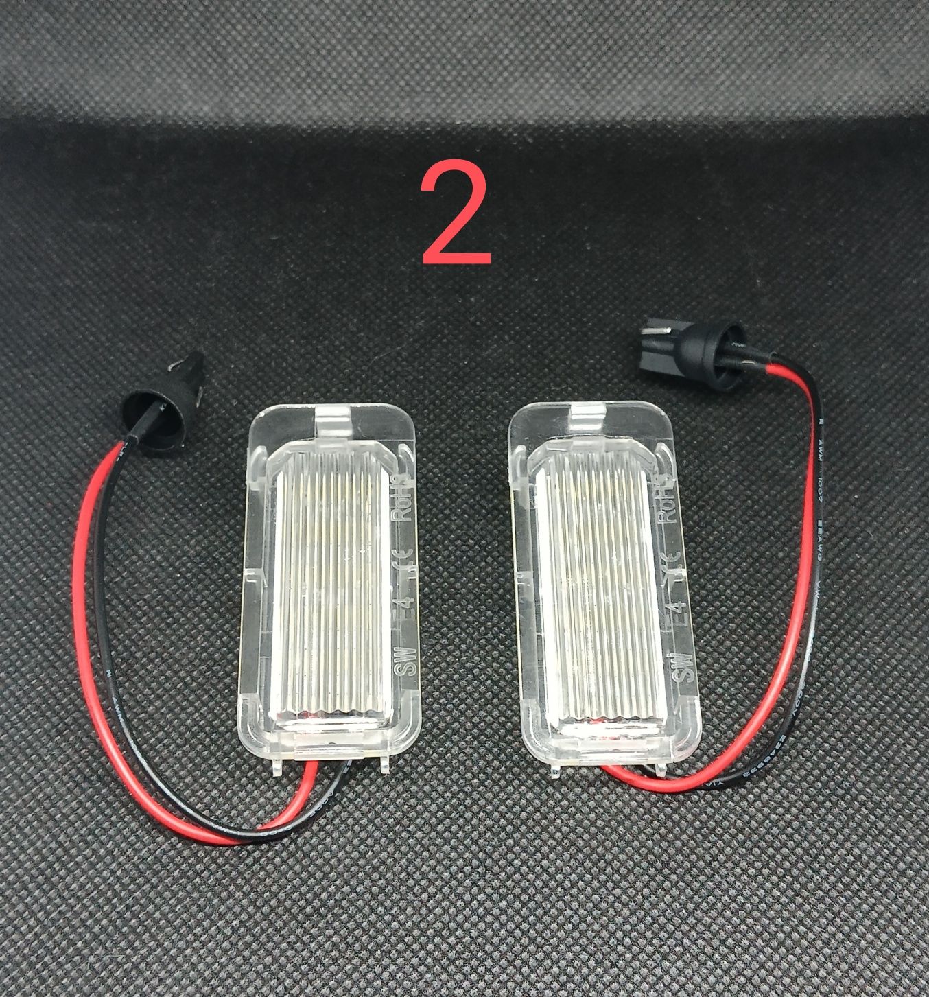 Светильники LED подсветки номера Ford Focus Mondeo Fusion USA Fiesta