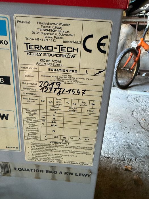 kocioł na ekogroszek 8 kW