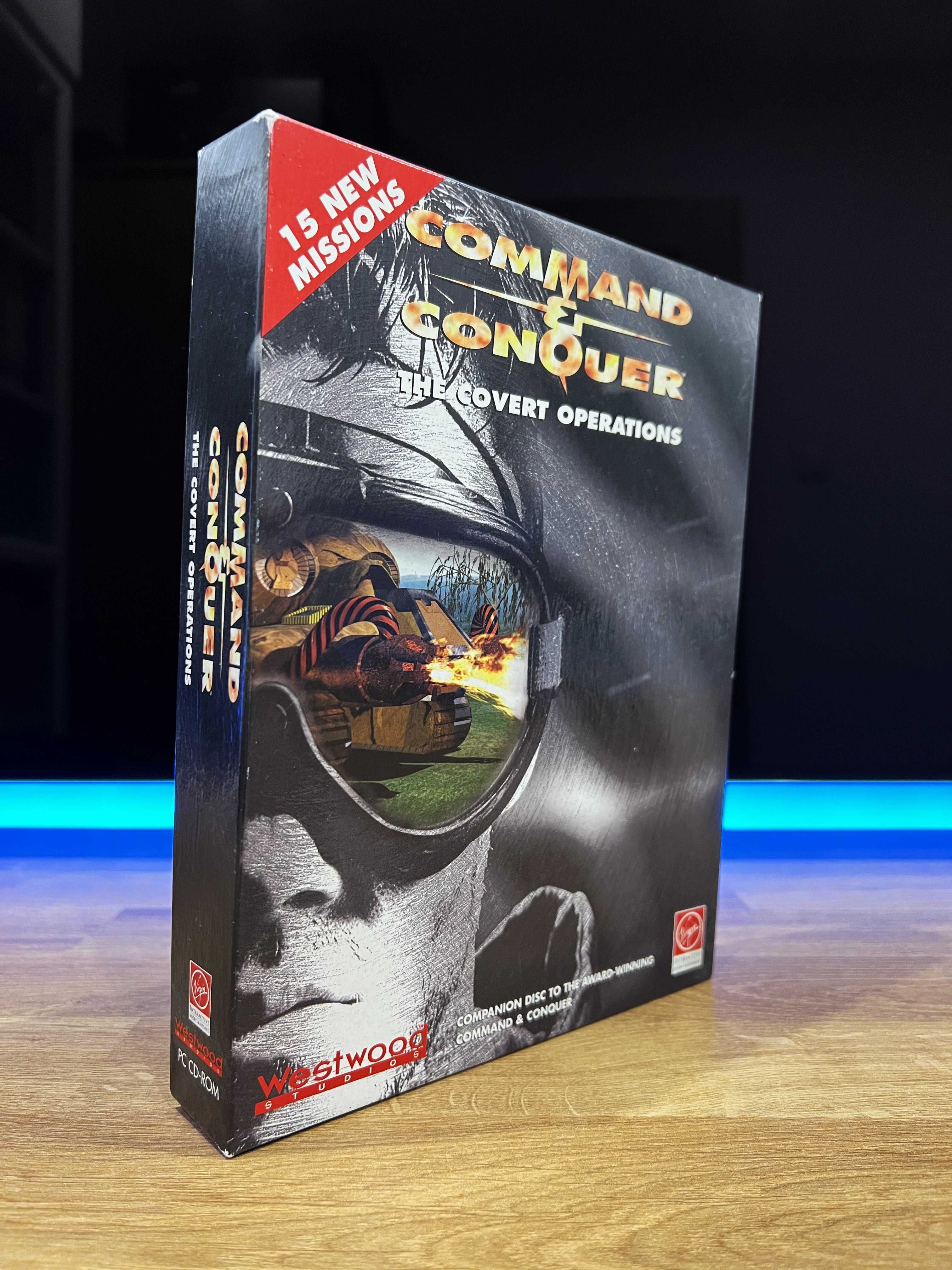 C&C The Covert Operations (PC EN 1996) BIG BOX angielskie wydanie