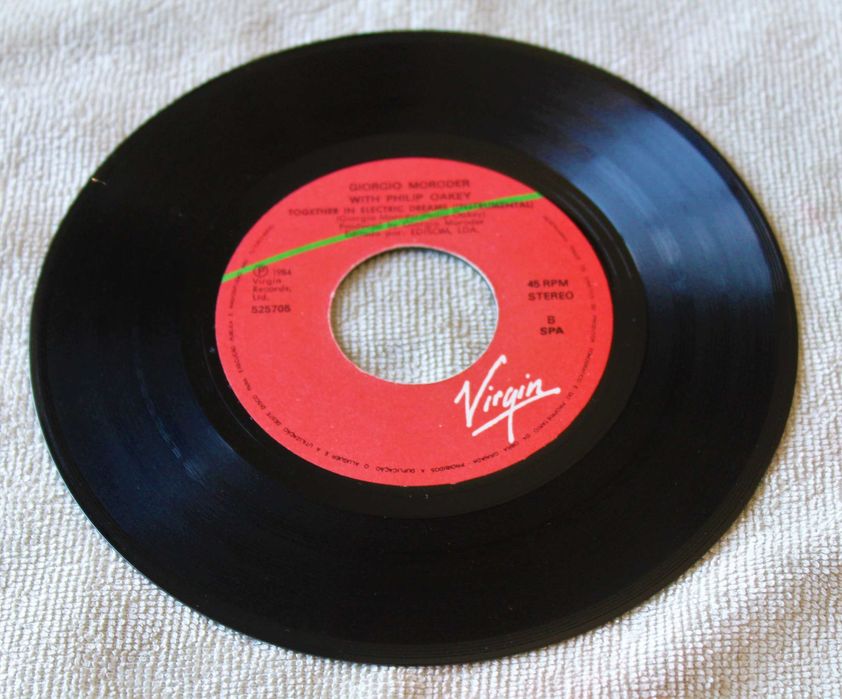 Single "Together in Electric Dreams" - Giorgio Moroder/Philip Oakey