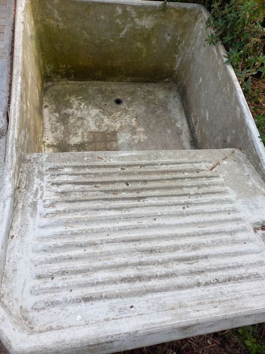 Tanque em cimento lavar roupa