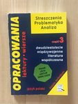 Opracowania język polski lektury i wiersze 3