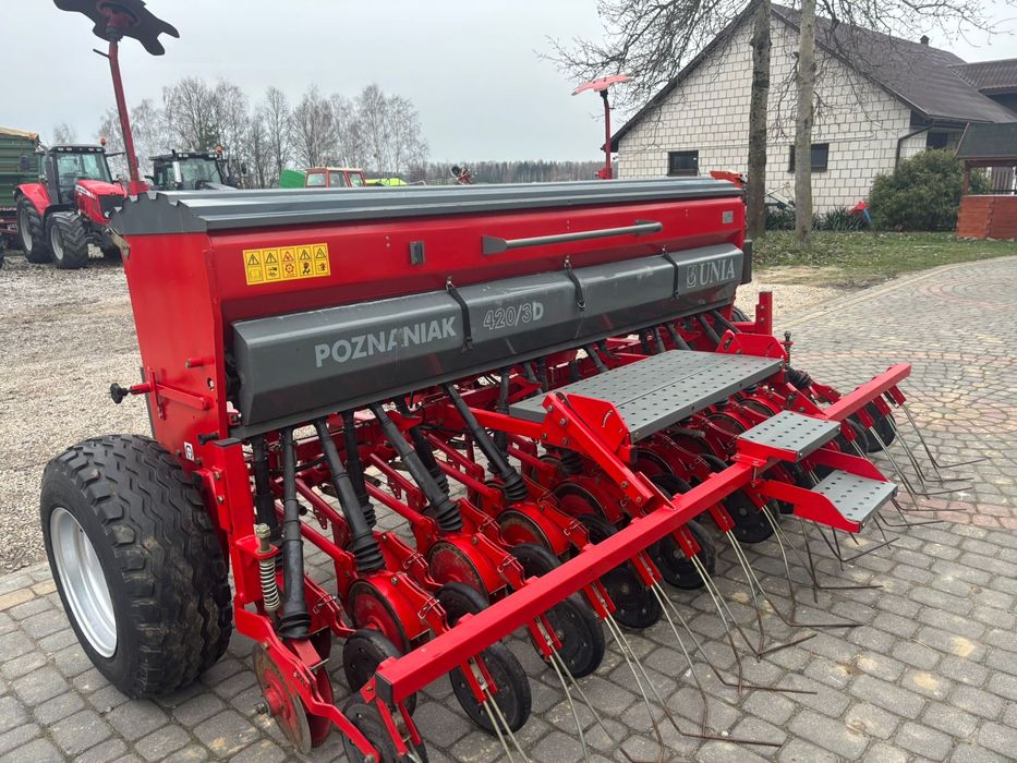 Siewnik Unia Poznaniak 420/3m talerzowy