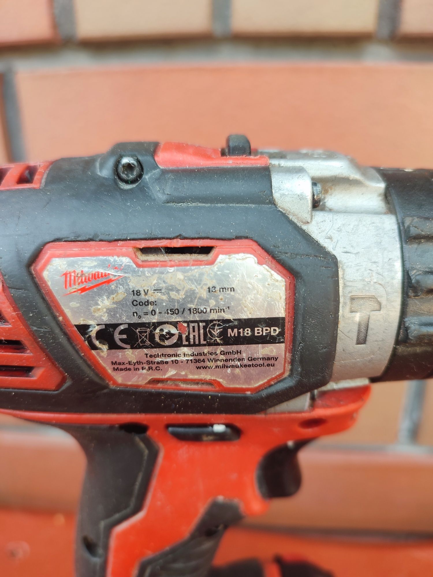 Milwaukee M18 BPD