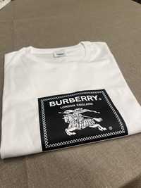 Tshirts Burberry, Off Whitte