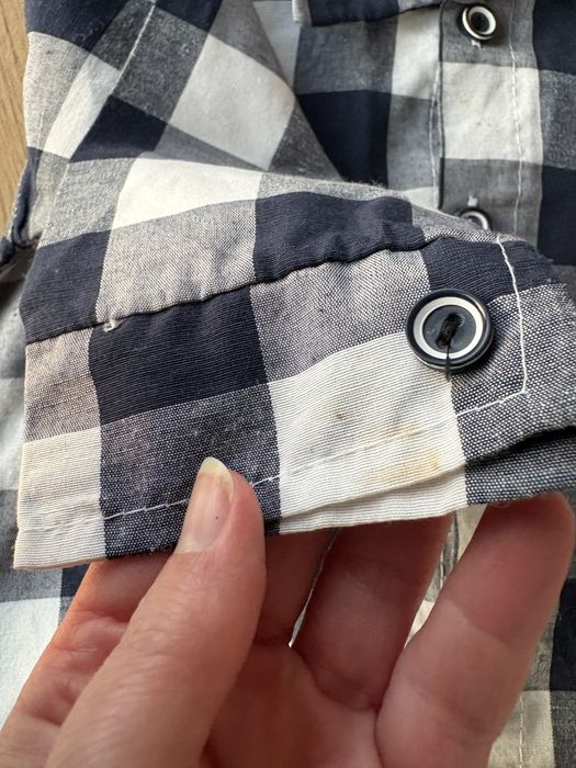 Primark czerwona koszula w kratę 92