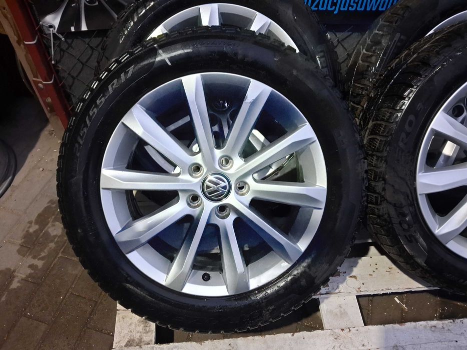 4x koła zimowe R17 5x112 Vw Tiguan T-Roc Passat B7 B8 Sharan Arteon