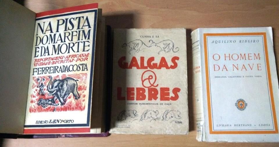 Livros de caça disponíveis para venda