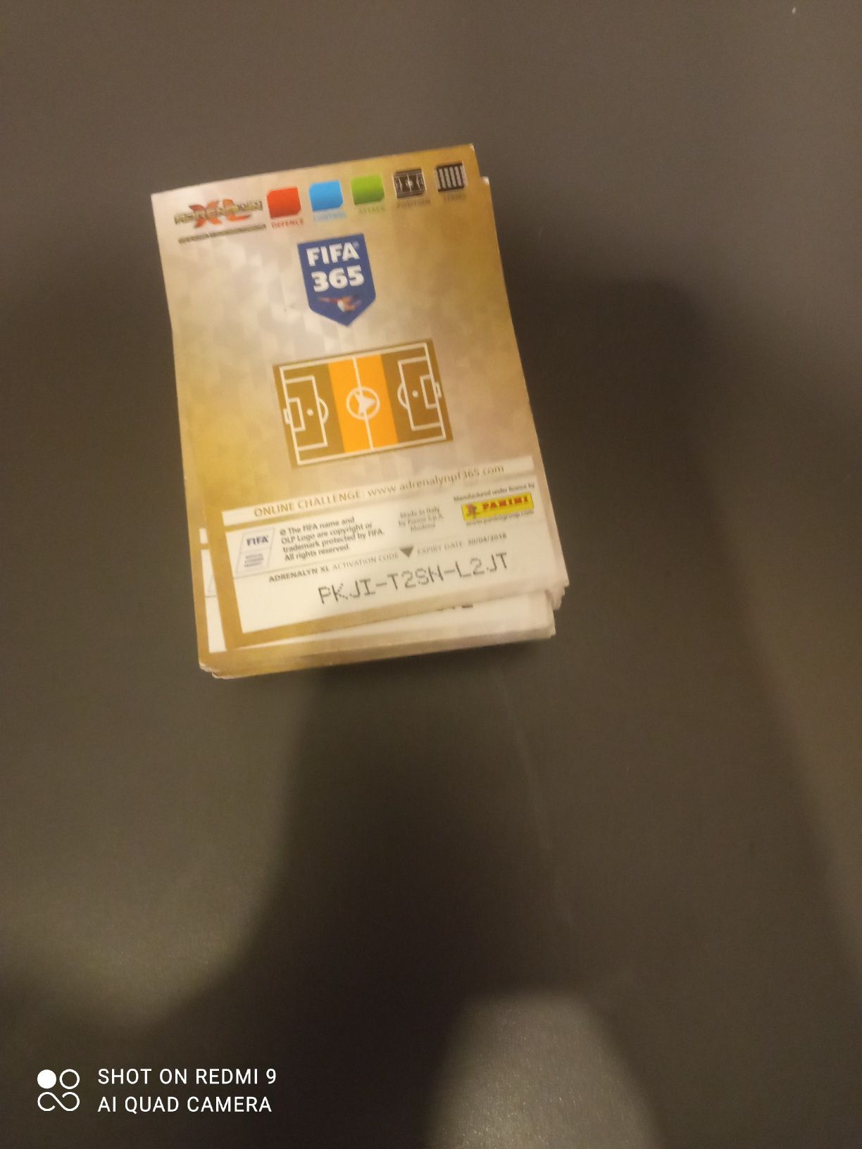 Mystery box Karty panini champion lig