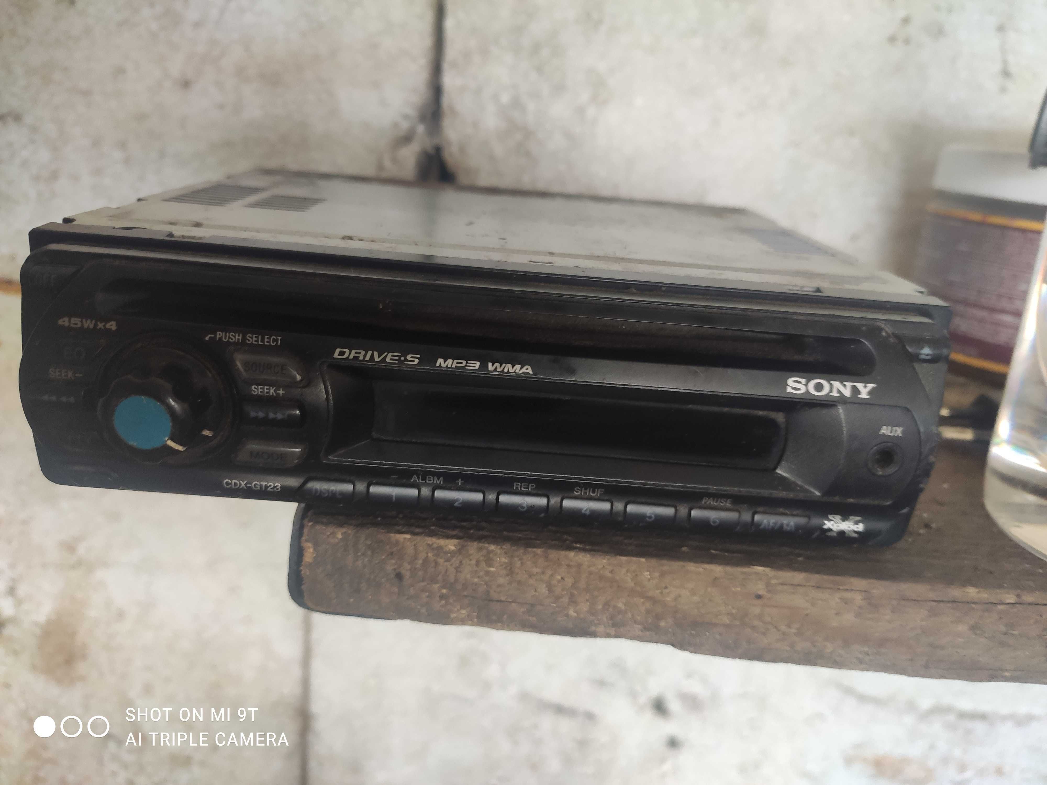Radio samochodowe USB AUXCD Sony