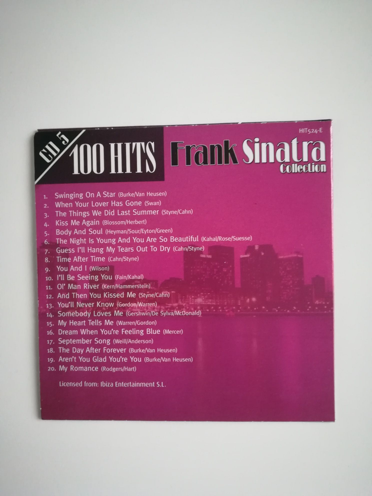 Frank Sinatra - 100 Hits Frank Sinatra Collection. 5.CD (BOX)