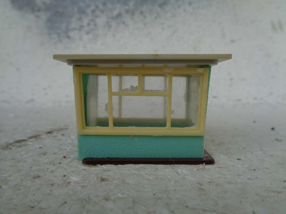 1:87 Kiosque para pista de comboio