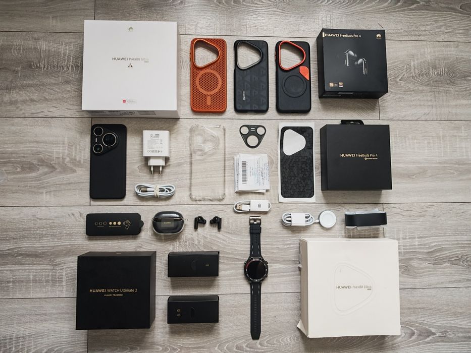 Ekosystem Huawei: Pura 80 Ultra | Watch Ultimate 2 | FreeBuds Pro 4