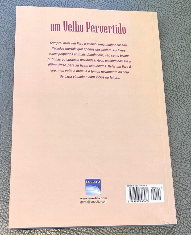 Livro Um Velho Pervertido ( Blog Erótico )