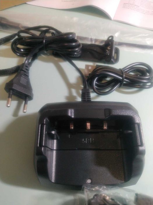 Nowy Radiotelefon Baofeng UV-5RH Zaprog USB-C Dodatkowa Długa antena