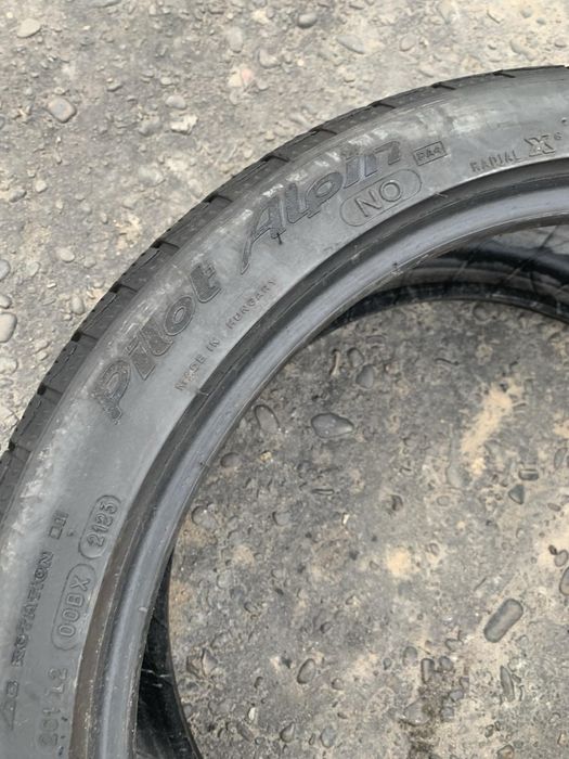 Шини 255/40 R20 пара Michelin 6,3мм, зима 2023р