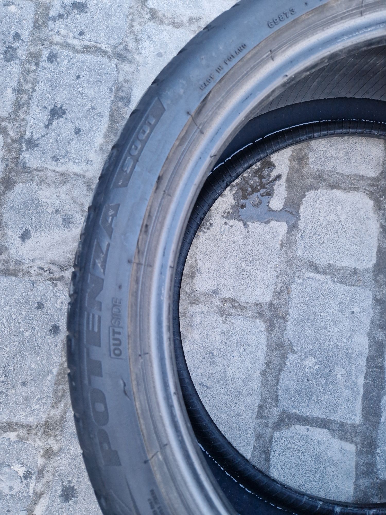 Шини літні 235 40 r19 Bridgestone potenza s 001, 5mm,