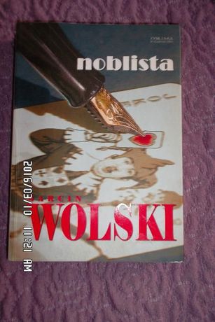 Noblista.Marcin Wolski-książka