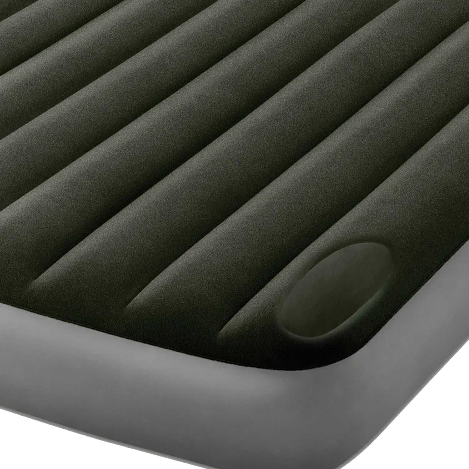 MATERAC 2os z pompką nożną INTEX 64762 welurowy 191 x 137 x 25 cm s978