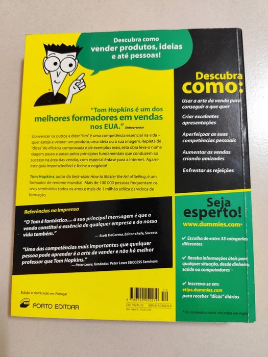 Livro: Técnicas de Vendas para Totós