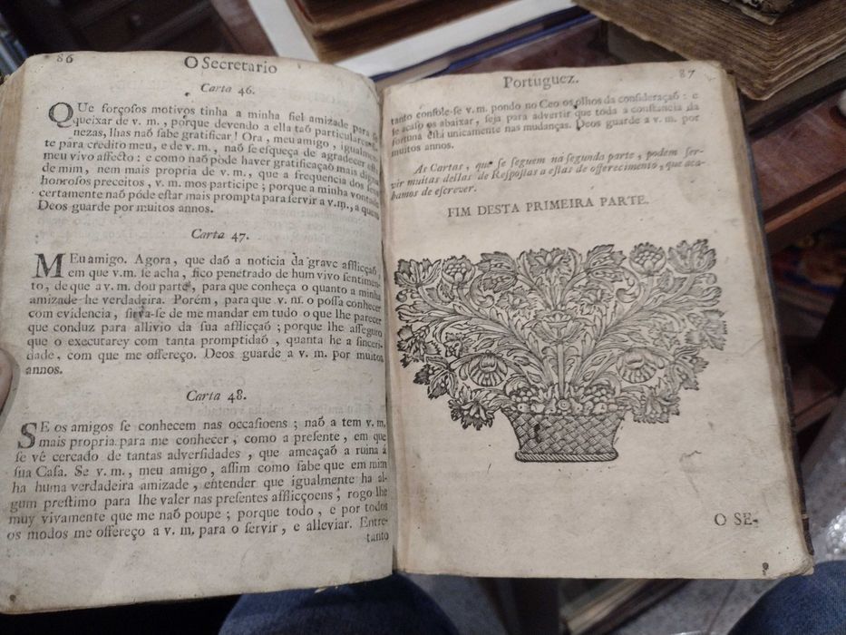 O Secretario Portuguez 1756 Francisco Jozé Freire 1ª Edição