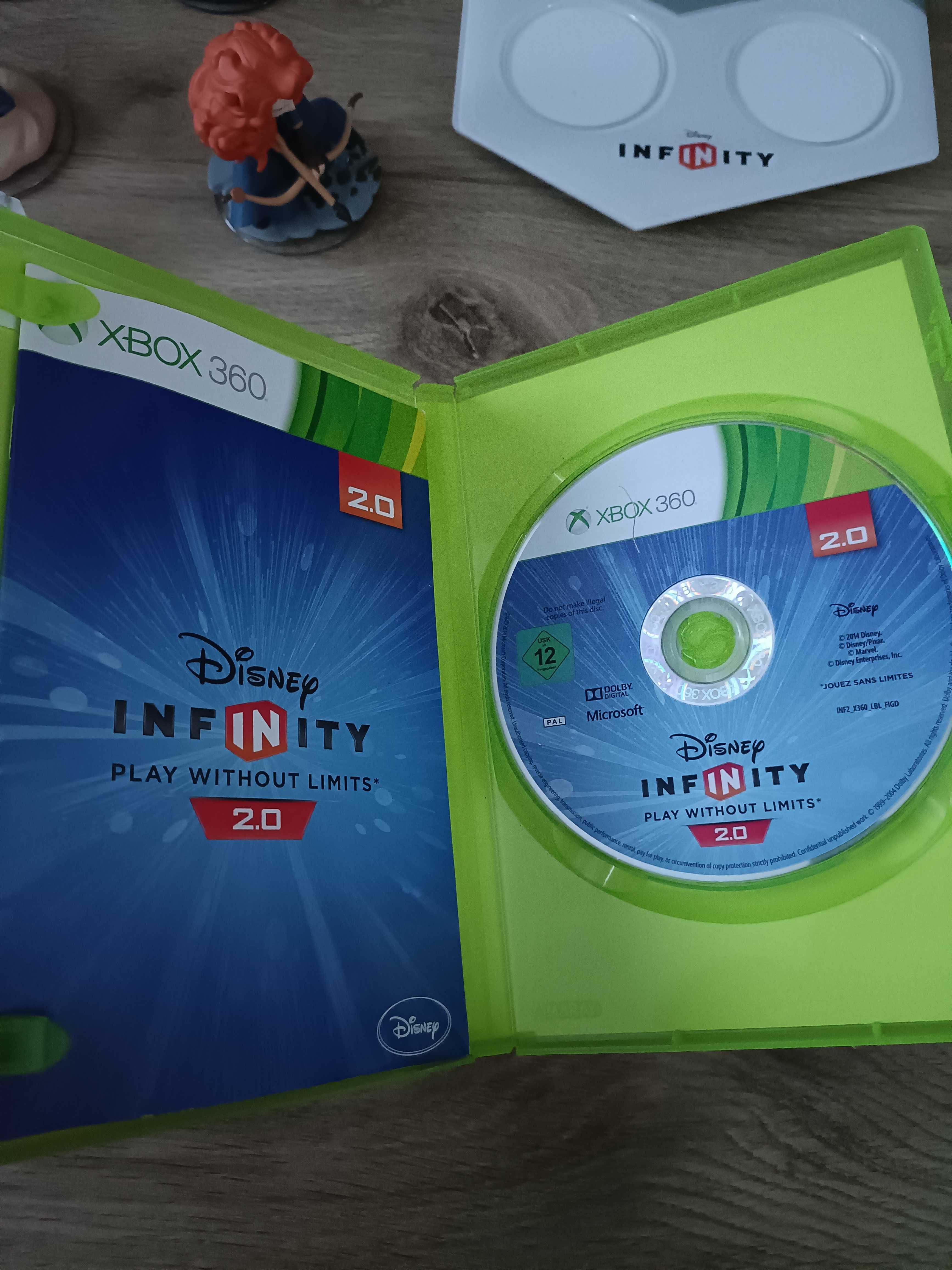 Gra Xbox360 Xbox 360 - Disney Infinity 2.0 Stitch Merida Hiro + portal