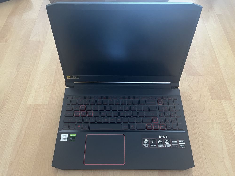 Acer Nitro 5 N20C1 (2020) — i5 10. gen / GTX 1650 Ti / 16 GB RAM