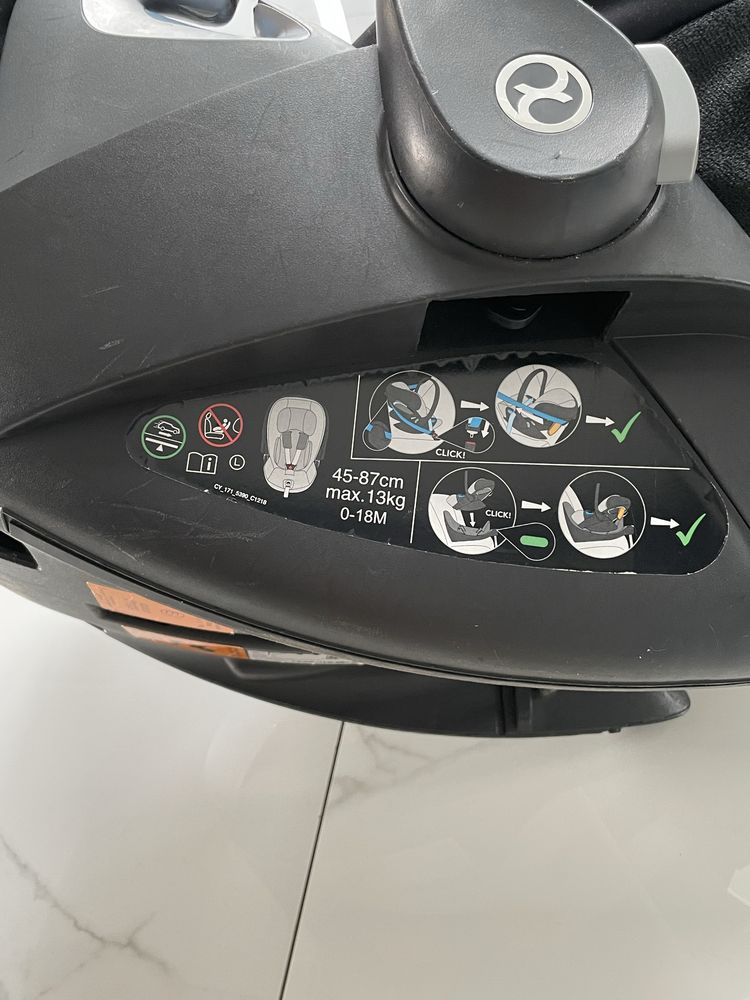 Fotelik Cybex Z i-Size /Deep Black 0-18 miesiecy