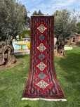 Chodnik wełniany dywan perski Indo Hamadan 300x85 galeria 8 tys