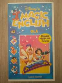 Cassete VHS "Disney's Magic English"