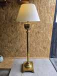 Stara mosięzna lampa stojąca 150cm