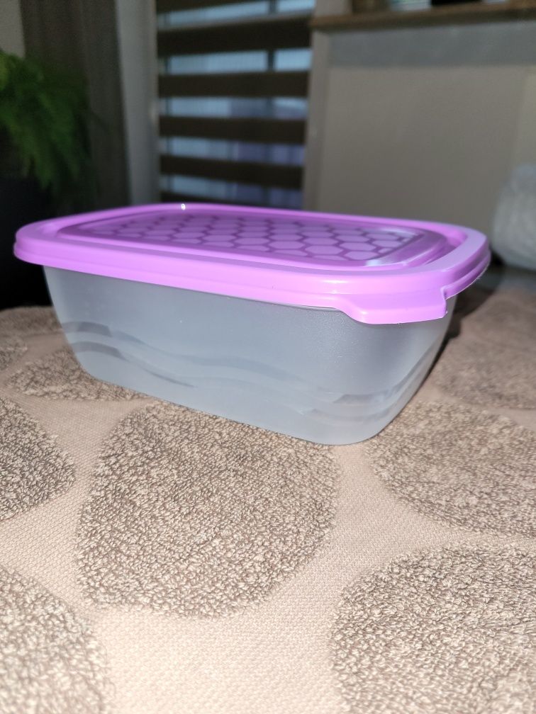 3 Pojemniki Plastikowe do przechowywania żywności/ Pojem 1  0.5  0.25