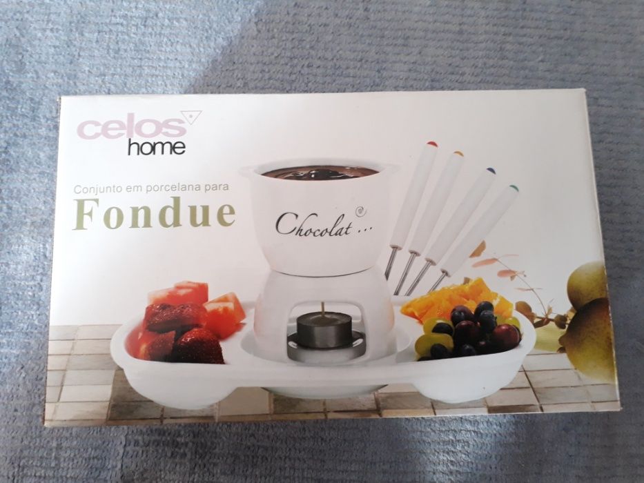 Fondue porcelana NOVO (com entrega*)