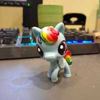littlest pet shop lps rainbow dash custom konik