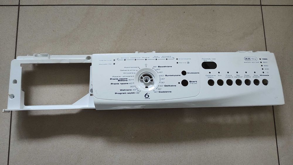 Panel przedni do pralki Whirlpool AWO/D 4313/P