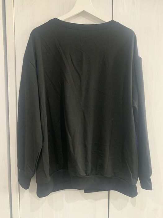 Bluza damska slogan z napisami rozmiar 46 ombre nowa