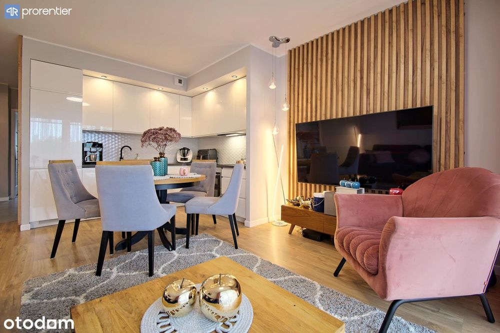 Dwustronne z pięknym tarasem nad Gęśnikiem - BEZ PROWIZJI !!!