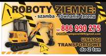 Roboty ziemne koparką
Kopiemy pod:
  - gaz, kanalizację,