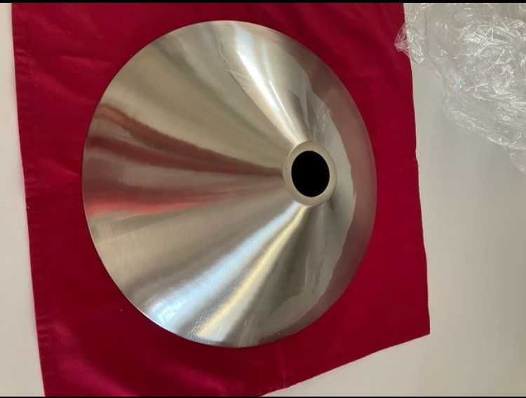 Abajur Inox para candieiro de teto