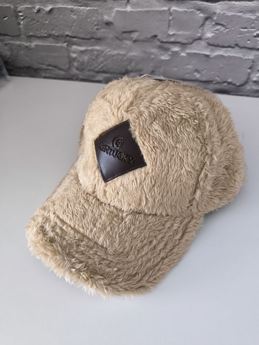 Czapka jeździecka Kentucky Teddy beżowa