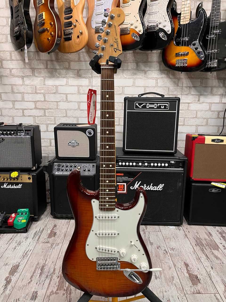 Fender Standard Stratocaster Plus Top Rw Tbs Мексика