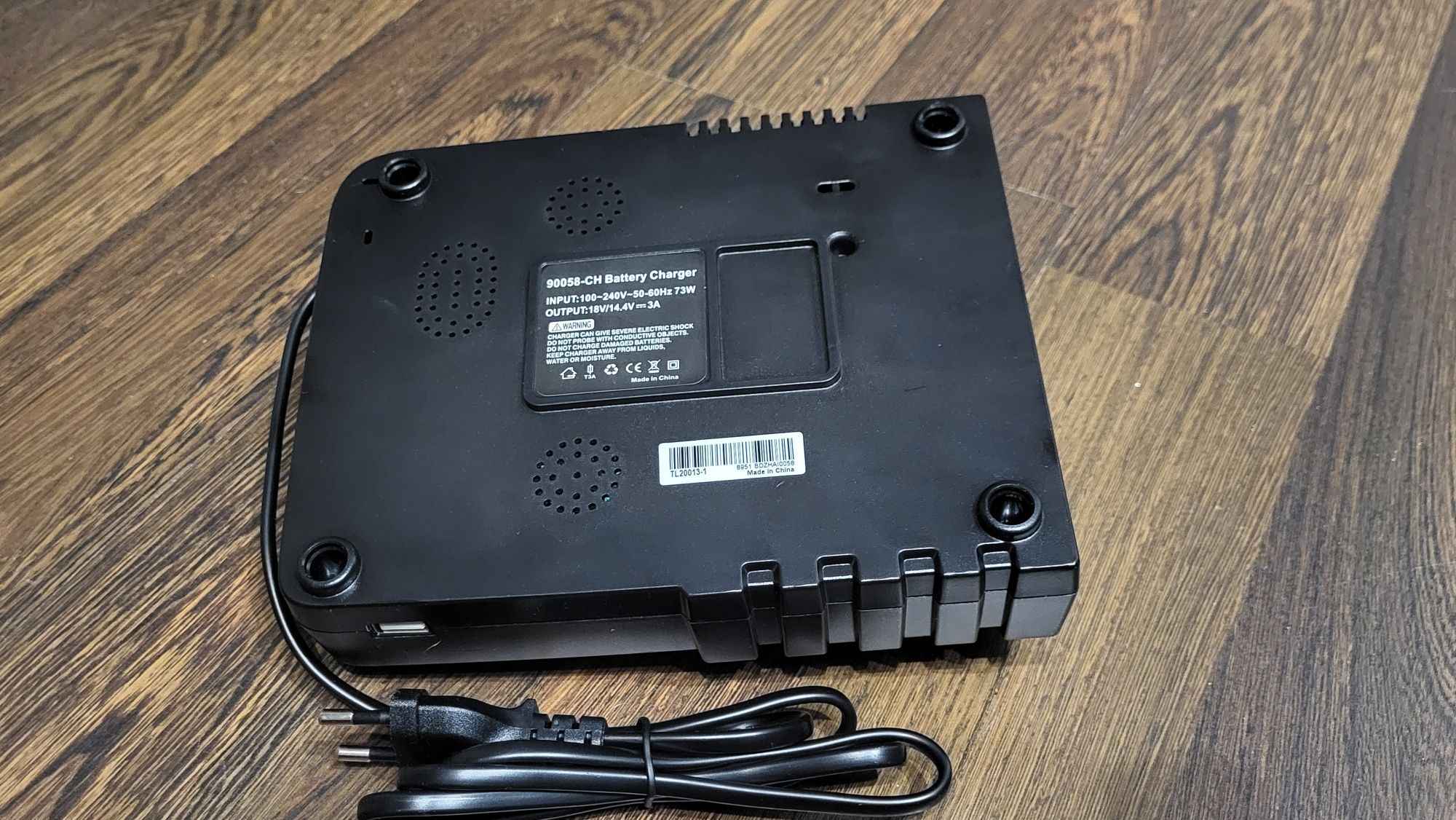 Ładowarka DC18RC 18 V, Wydajna ładowarka do akumulatora Litowo-jonoweg