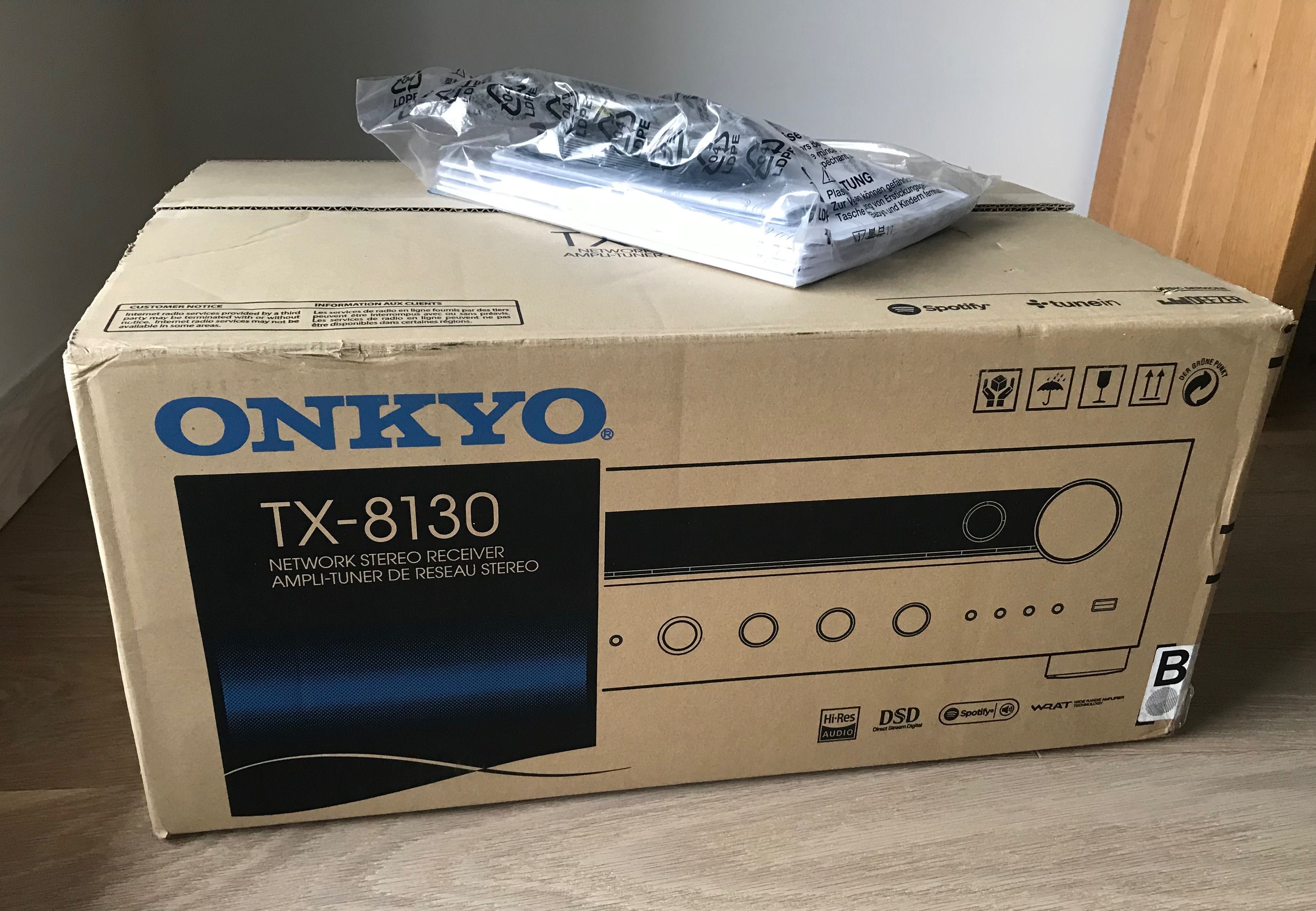Amplituner Stereo ONKYO TX-8130/ stan idealny