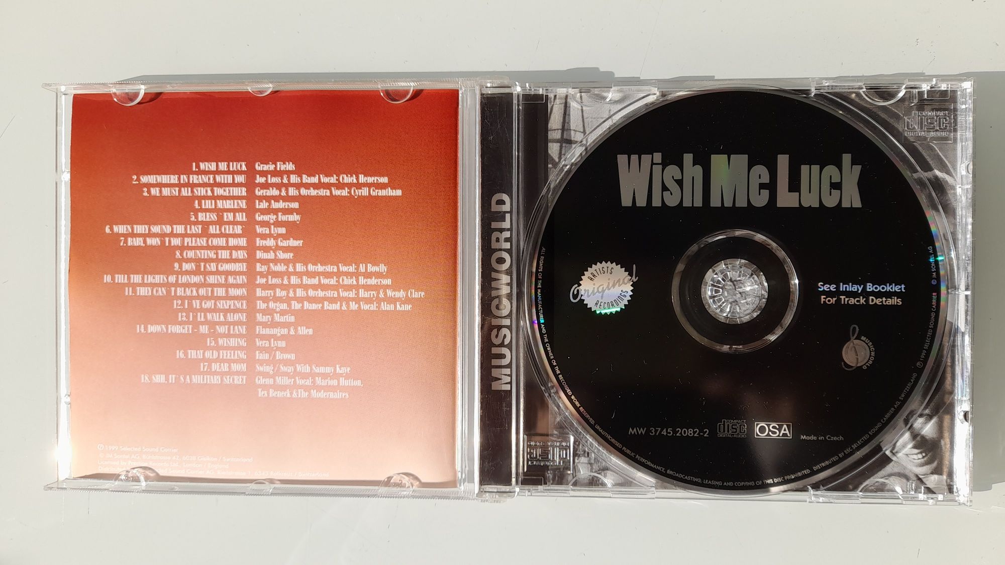 Cd Wish me luck - Musicworld