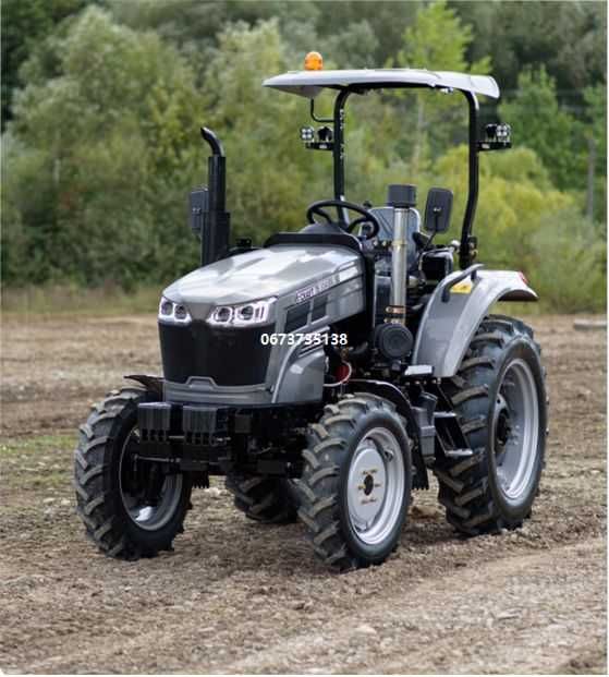 Мінітрактор Скаут TE-504 SR з козирком доставка безкоштовна під двір