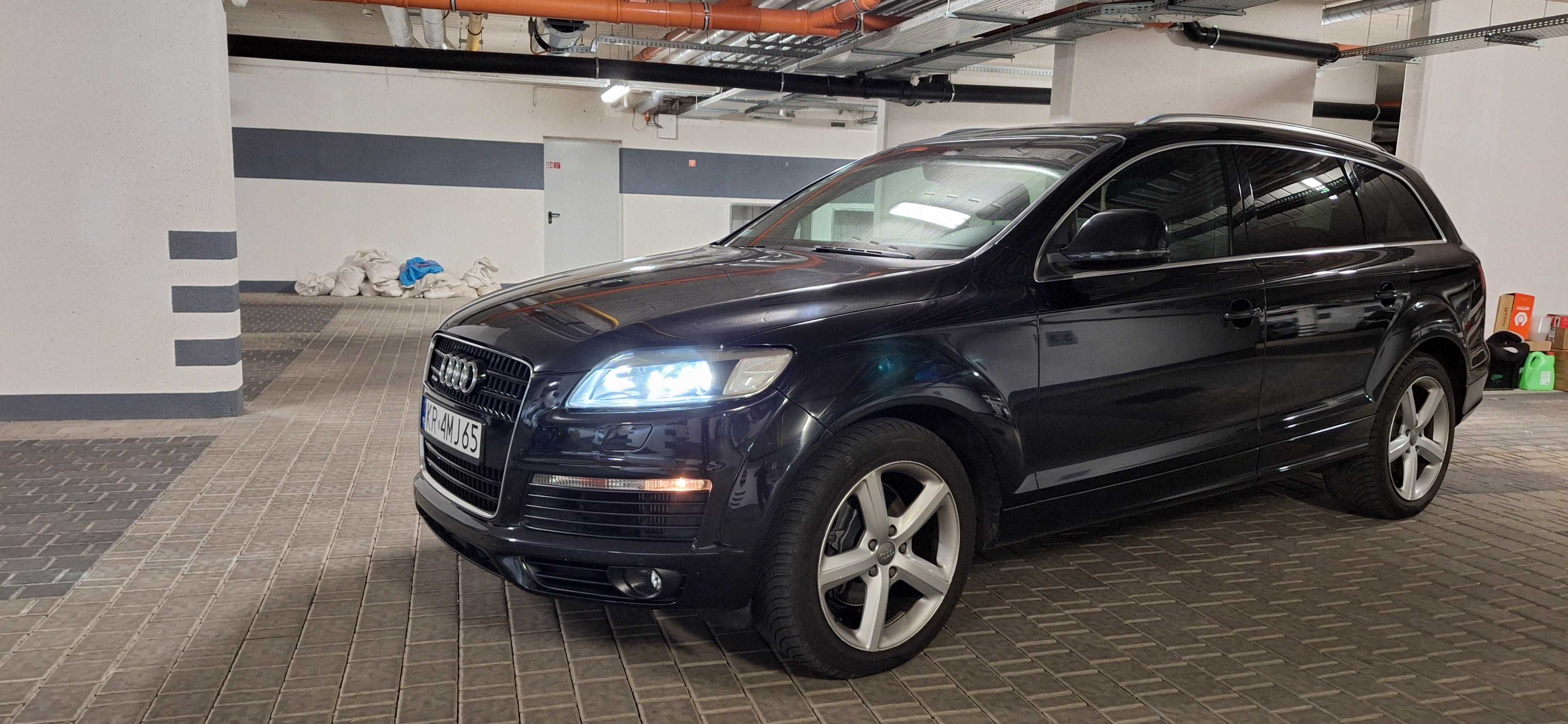 Audi Q7 4,2 TDI V8, 3 x Sline, 7 osób, 4x4 quattro , webasto, polecam!